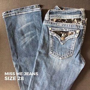 Miss me jeans size 28